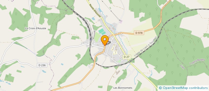 localisation de l'entreprise SOCIETE CIVILE IMMOBILIERE BARA JOSSEAUX  LIART