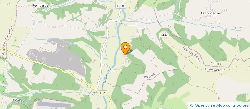 localisation de l'entreprise SOCIETE CIVILE IMMOBILIERE BARLICOU EN ABREGE SCI BARLICOU  BELVEZE