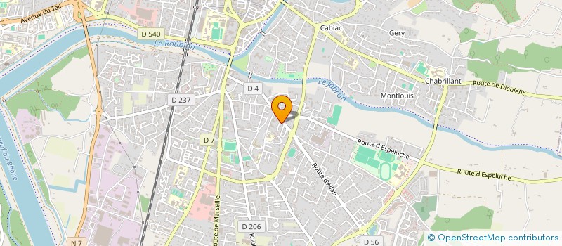 localisation de l'entreprise SOCIETE CIVILE IMMOBILIERE BARSA à MONTELIMAR