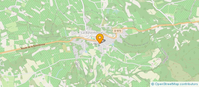 localisation de l'entreprise SOCIETE CIVILE IMMOBILIERE BASTIDON GOUTAIL  BEAUMONT-DE-PERTUIS