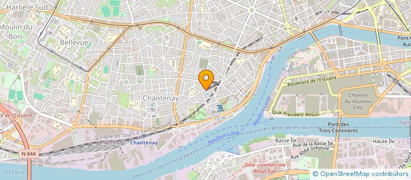 localisation de l'entreprise SOCIETE CIVILE IMMOBILIERE BATIMO à NANTES