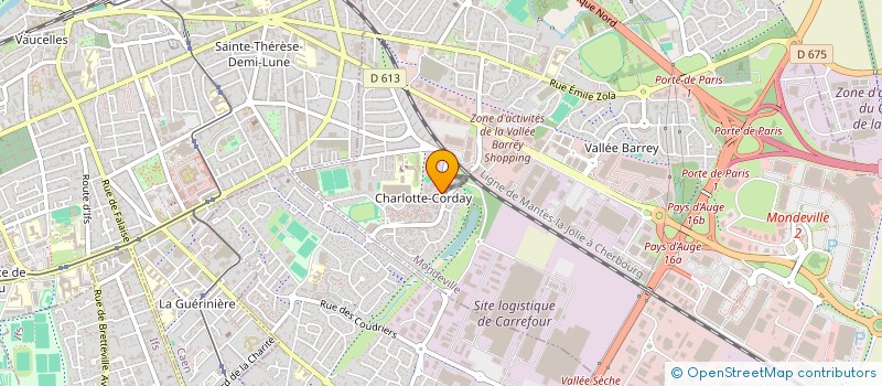 localisation de l'entreprise SOCIETE CIVILE IMMOBILIERE BATIMO à MONDEVILLE