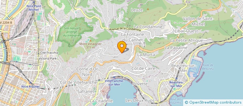 localisation de l'entreprise SOCIETE CIVILE IMMOBILIERE BAYVIEW PAR ABREVIATION SCI BAYVIEW à VILLEFRANCHE-SUR-MER