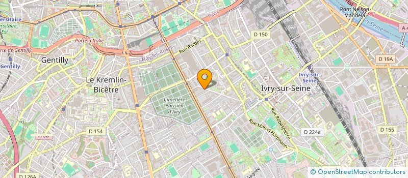 localisation de l'entreprise SOCIETE CIVILE IMMOBILIERE BC IMMO à IVRY-SUR-SEINE