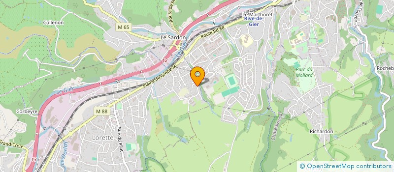 localisation de l'entreprise SOCIETE CIVILE IMMOBILIERE BCD IMMO  LORETTE