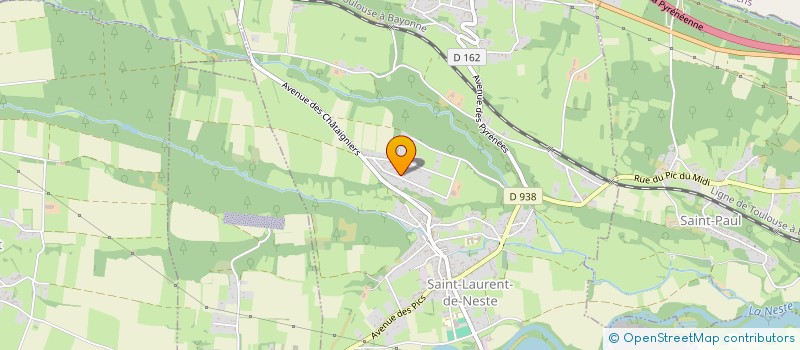 localisation de l'entreprise SOCIETE CIVILE IMMOBILIERE BCL, PAR ABREVIATION SCI BCL  SAINT-LAURENT-DE-NESTE