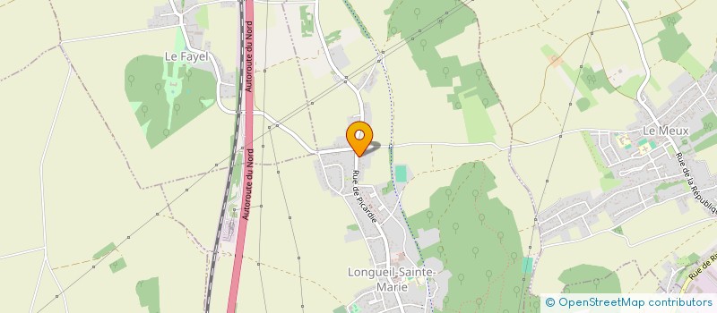 localisation de l'entreprise SOCIETE CIVILE IMMOBILIERE BDM  LONGUEIL-SAINTE-MARIE