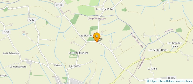 localisation de l'entreprise SOCIETE CIVILE IMMOBILIERE BEAUMONT à CHAPELLE-ROYALE