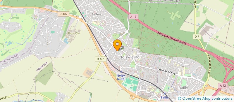 localisation de l'entreprise SOCIETE CIVILE IMMOBILIERE BEDJEMAX 1 PAR ABREVIATION SCI BEDJEMAX 1 à NOISY-LE-ROI