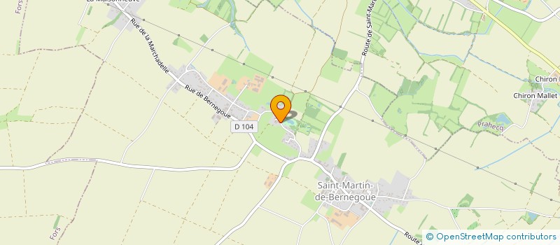 localisation de l'entreprise SOCIETE CIVILE IMMOBILIERE BEFELY  SAINT-MARTIN-DE-BERNEGOUE