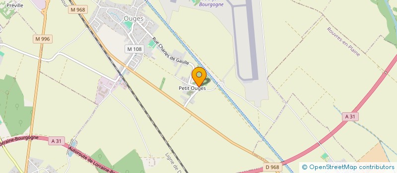 localisation de l'entreprise SOCIETE CIVILE IMMOBILIERE BEHAGHEL ET DJIVAKOV  OUGES