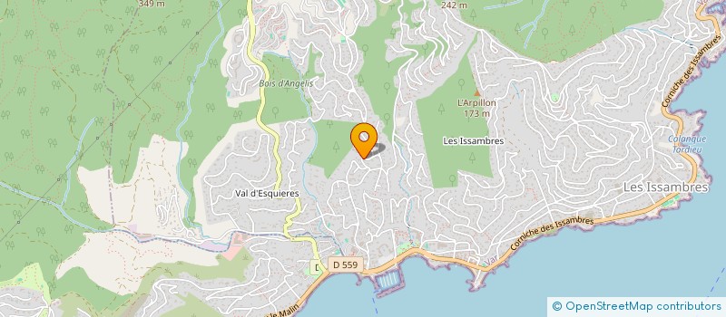 localisation de l'entreprise SOCIETE CIVILE IMMOBILIERE BEL HORIZON  ROQUEBRUNE-SUR-ARGENS