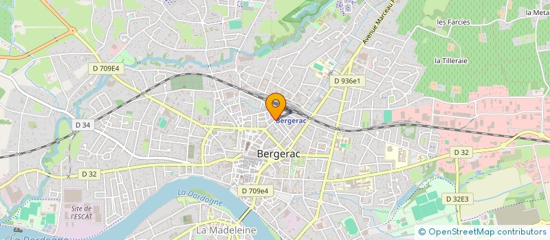 localisation de l'entreprise SOCIETE CIVILE IMMOBILIERE BEL'IMMO à BERGERAC