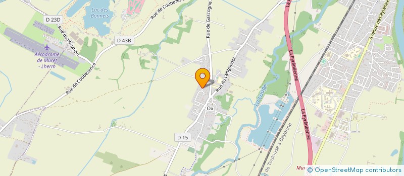 localisation de l'entreprise SOCIETE CIVILE IMMOBILIERE BELACASA  MURET