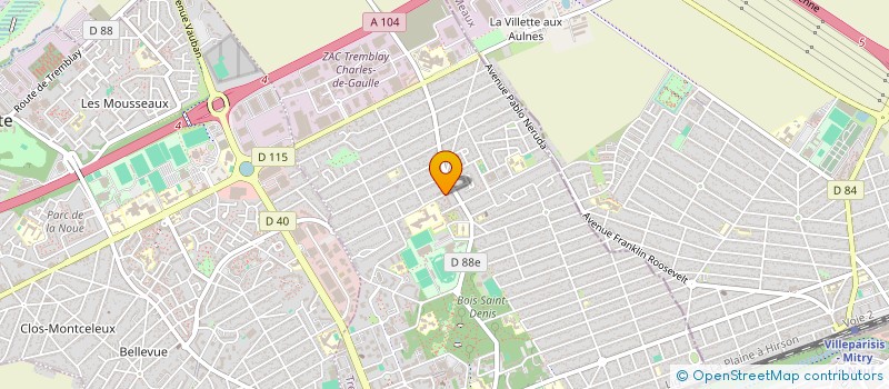 localisation de l'entreprise SOCIETE CIVILE IMMOBILIERE BELHA&CO à TREMBLAY-EN-FRANCE