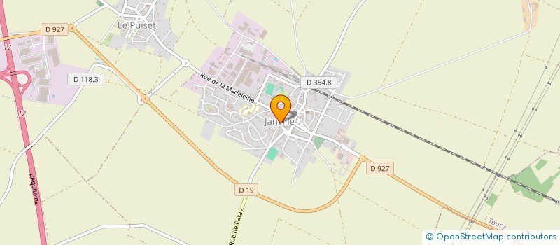 localisation de l'entreprise SOCIETE CIVILE IMMOBILIERE BELLEVUE à JANVILLE-EN-BEAUCE