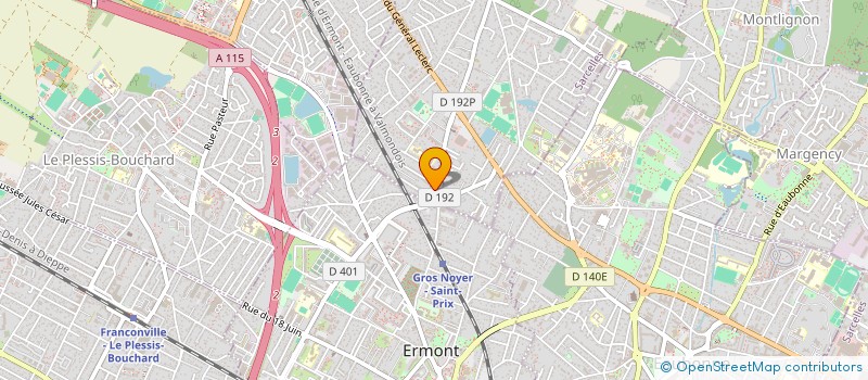 localisation de l'entreprise SOCIETE CIVILE IMMOBILIERE BELTAM ET KA à SAINT-PRIX