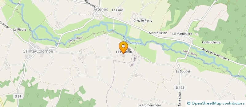 localisation de l'entreprise SOCIETE CIVILE IMMOBILIERE BELTREMIEUX-PETIT PAR ABREVIATION SCI BLETREMIEUX-PETIT à VAL-DE-BONNIEURE