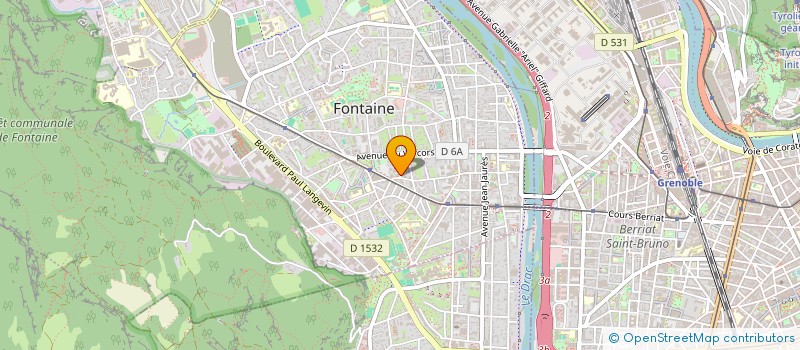 localisation de l'entreprise SOCIETE CIVILE IMMOBILIERE BENICOL  FONTAINE