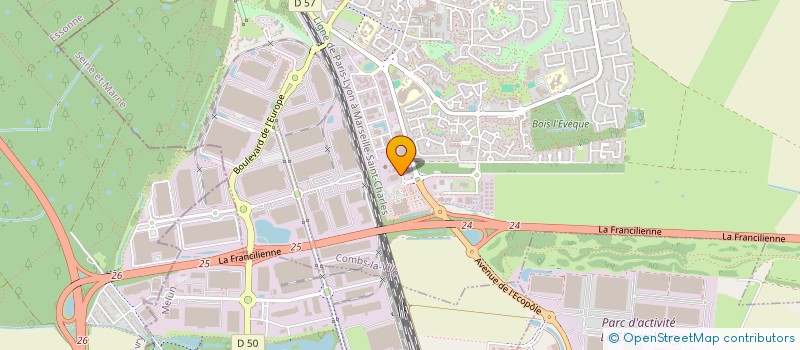 localisation de l'entreprise SOCIETE CIVILE IMMOBILIERE BENKACI & FILS  COMBS-LA-VILLE