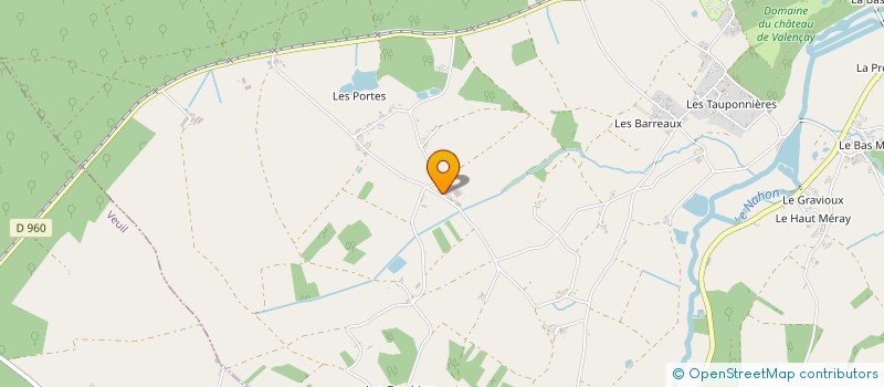 localisation de l'entreprise SOCIETE CIVILE IMMOBILIERE BERRYLAIT à VALENCAY