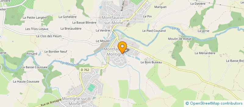 localisation de l'entreprise SOCIETE CIVILE IMMOBILIERE BERTEIL à SEVREMOINE