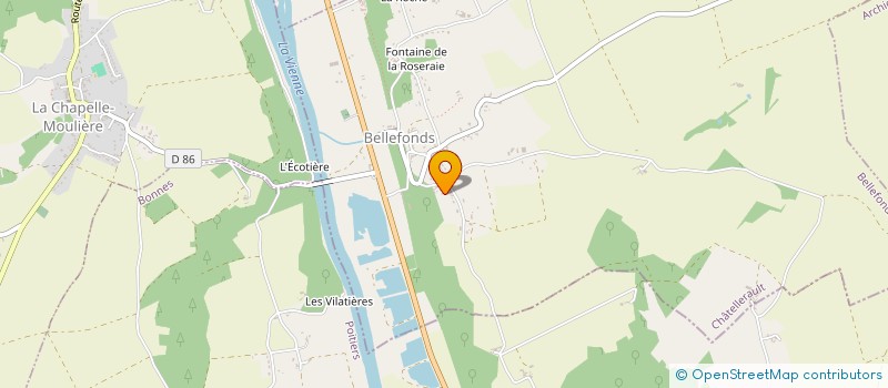 localisation de l'entreprise SOCIETE CIVILE IMMOBILIERE BERTY PAR ABREVIATION SCI BERTY  BELLEFONDS