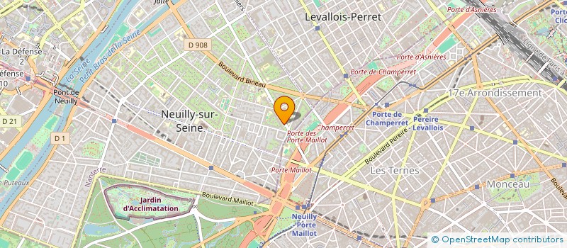 localisation de l'entreprise SOCIETE CIVILE IMMOBILIERE BEYENS-GONON à NEUILLY-SUR-SEINE