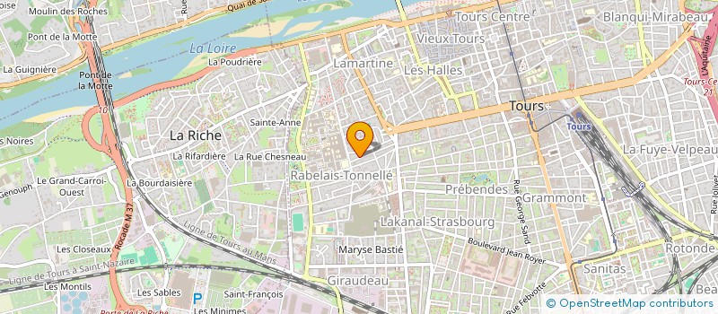 localisation de l'entreprise SOCIETE CIVILE IMMOBILIERE BGT BROS  TOURS