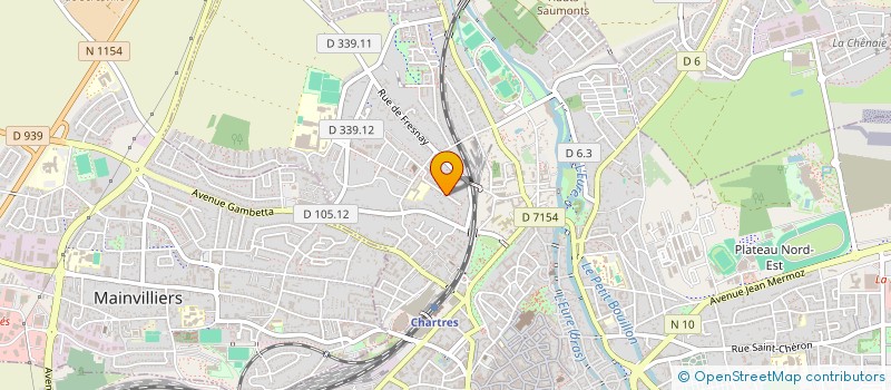 localisation de l'entreprise SOCIETE CIVILE IMMOBILIERE BGY à CHARTRES