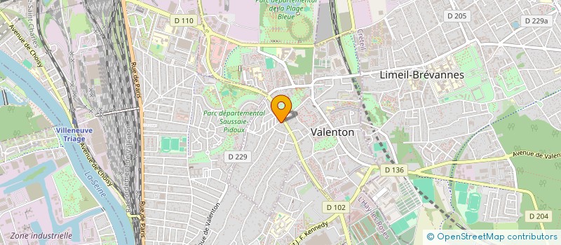 localisation de l'entreprise SOCIETE CIVILE IMMOBILIERE BIBOU à VALENTON