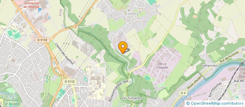 localisation de l'entreprise SOCIETE CIVILE IMMOBILIERE BIG  ENNERY