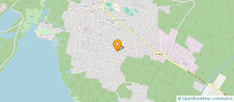 localisation de l'entreprise SOCIETE CIVILE IMMOBILIERE BISCA IMMO  BISCARROSSE