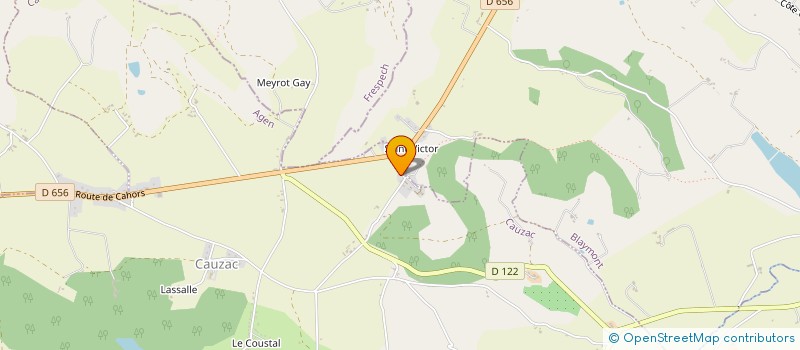 localisation de l'entreprise SOCIETE CIVILE IMMOBILIERE BISR  BLAYMONT