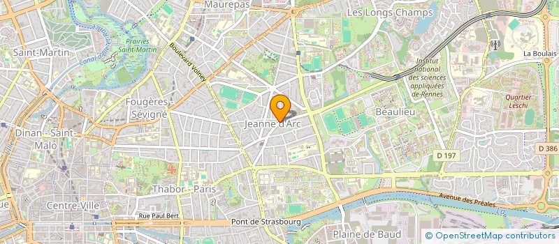 localisation de l'entreprise SOCIETE CIVILE IMMOBILIERE BLANKENIC  RENNES