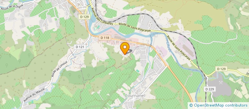 localisation de l'entreprise SOCIETE CIVILE IMMOBILIERE BLCH  LIMOUX