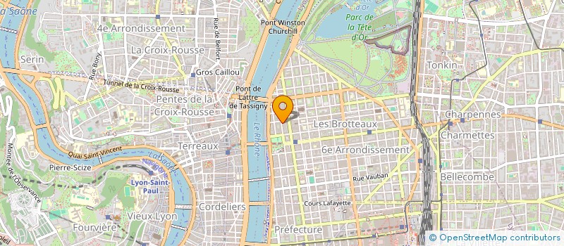 localisation de l'entreprise SOCIETE CIVILE IMMOBILIERE BLIGNY  LYON