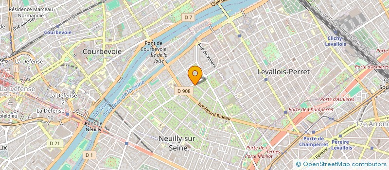 localisation de l'entreprise SOCIETE CIVILE IMMOBILIERE BLOCH 1 à NEUILLY-SUR-SEINE