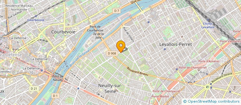 localisation de l'entreprise SOCIETE CIVILE IMMOBILIERE BLOCH 2 à NEUILLY-SUR-SEINE