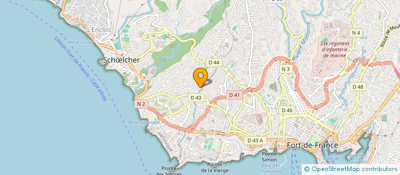 localisation de l'entreprise SOCIETE CIVILE IMMOBILIERE BLUEDREAM à SCHŒLCHER
