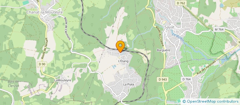 localisation de l'entreprise SOCIETE CIVILE IMMOBILIERE BML  CHANAT-LA-MOUTEYRE