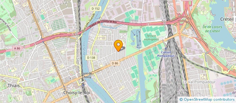 localisation de l'entreprise SOCIETE CIVILE IMMOBILIERE BMTL à CHOISY-LE-ROI
