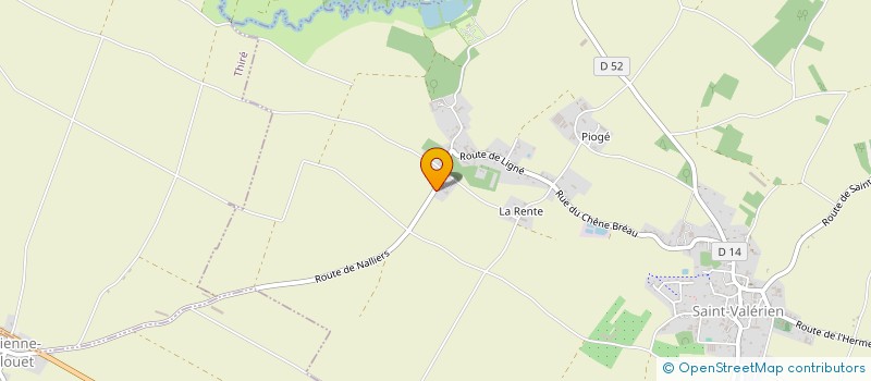 localisation de l'entreprise SOCIETE CIVILE IMMOBILIERE BOIVINEAU JOLLY à SAINT-VALERIEN