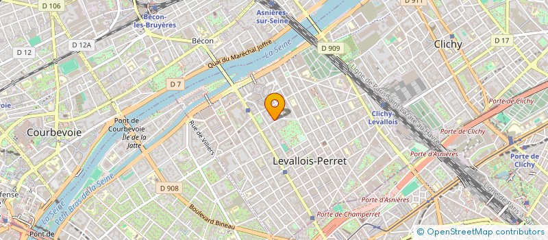localisation de l'entreprise SOCIETE CIVILE IMMOBILIERE BOKIMMO à LEVALLOIS-PERRET