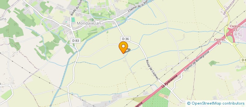 localisation de l'entreprise SOCIETE CIVILE IMMOBILIERE BORDAS  MONDAVEZAN