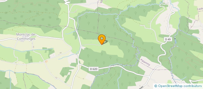 localisation de l'entreprise SOCIETE CIVILE IMMOBILIERE BORDENEUVE  MONTCLAR-DE-COMMINGES