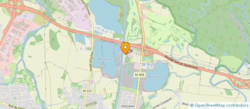 localisation de l'entreprise SOCIETE CIVILE IMMOBILIERE BORNE FONTAINE  ILLKIRCH-GRAFFENSTADEN