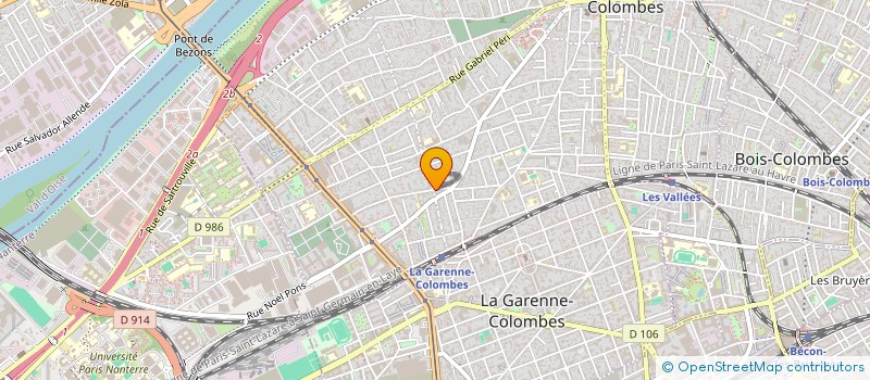 localisation de l'entreprise SOCIETE CIVILE IMMOBILIERE BORSALINO à COLOMBES