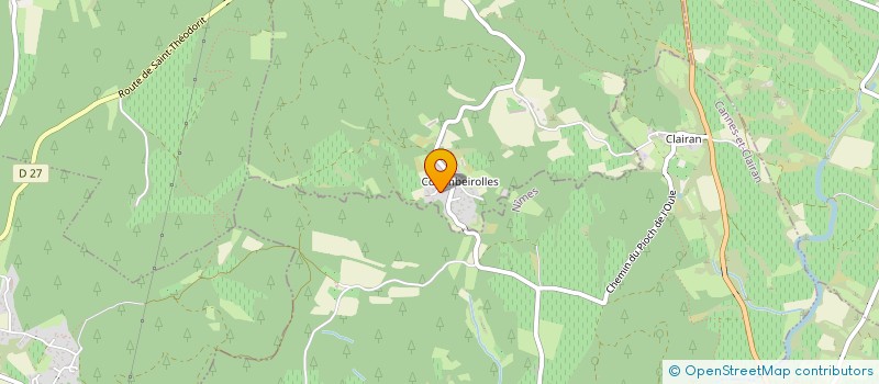 localisation de l'entreprise SOCIETE CIVILE IMMOBILIERE BOTTLANG  BRAGASSARGUES