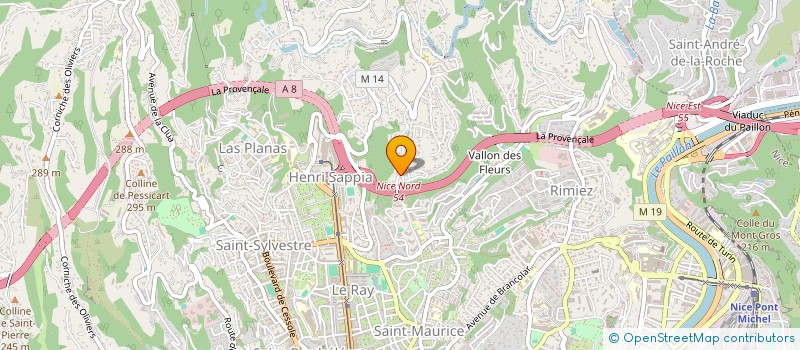 localisation de l'entreprise SOCIETE CIVILE IMMOBILIERE BOUARFA à NICE